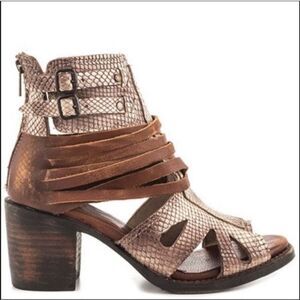 Freebird by Steven Nest Ankle Boots Leather Size 8.5